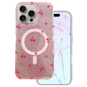 Mocco Cherry Mag Back Case for Apple iPhone 16 Pro Max Mocco Cherry Mag Back Case for Apple iPhone 16 Pro Max
