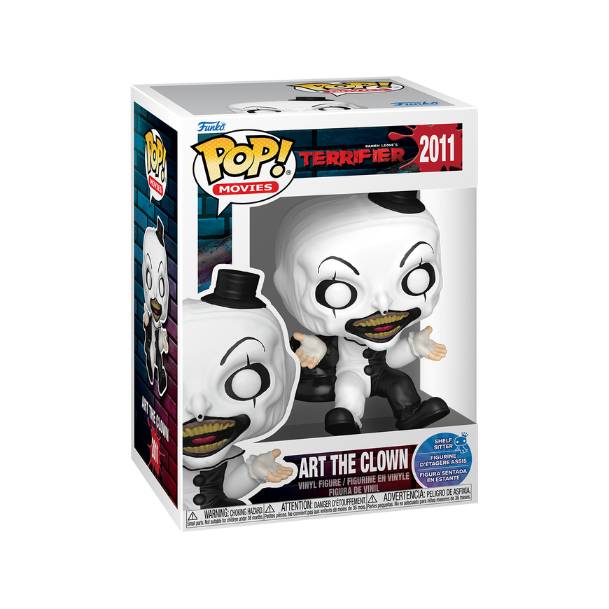 FUNKO POP! Vinyl Figure: Terrifier - Art the Clown (Shelf Sitter)