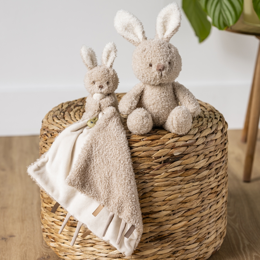 NATTOU TEDDY Mažasis zuikutis, 24 cm – 3