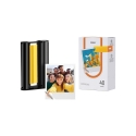 Liene Amber 3x3" Self-Adhesive Photo Paper, 40 Sheets + 1 Refill Liene Amber 3x3" Self-Adhesive Photo Paper, 40 Sheets + 1 Refill
