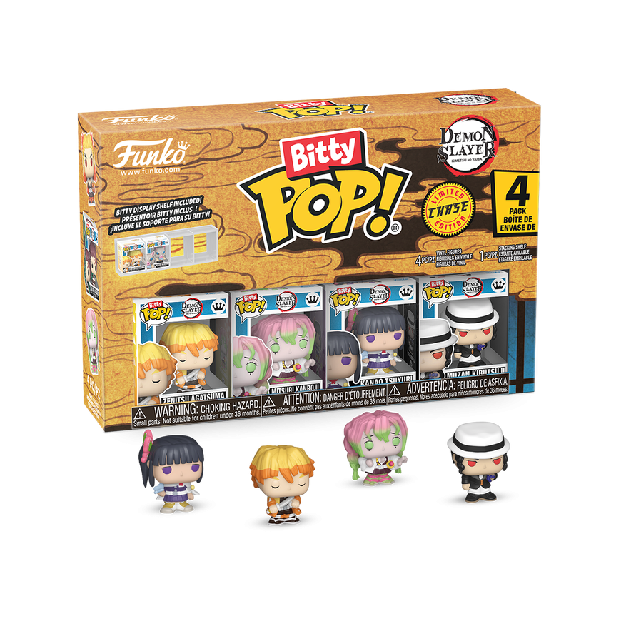 FUNKO Bitty POP! Hahmo, monipakkaus: Demon Slayer – 4
