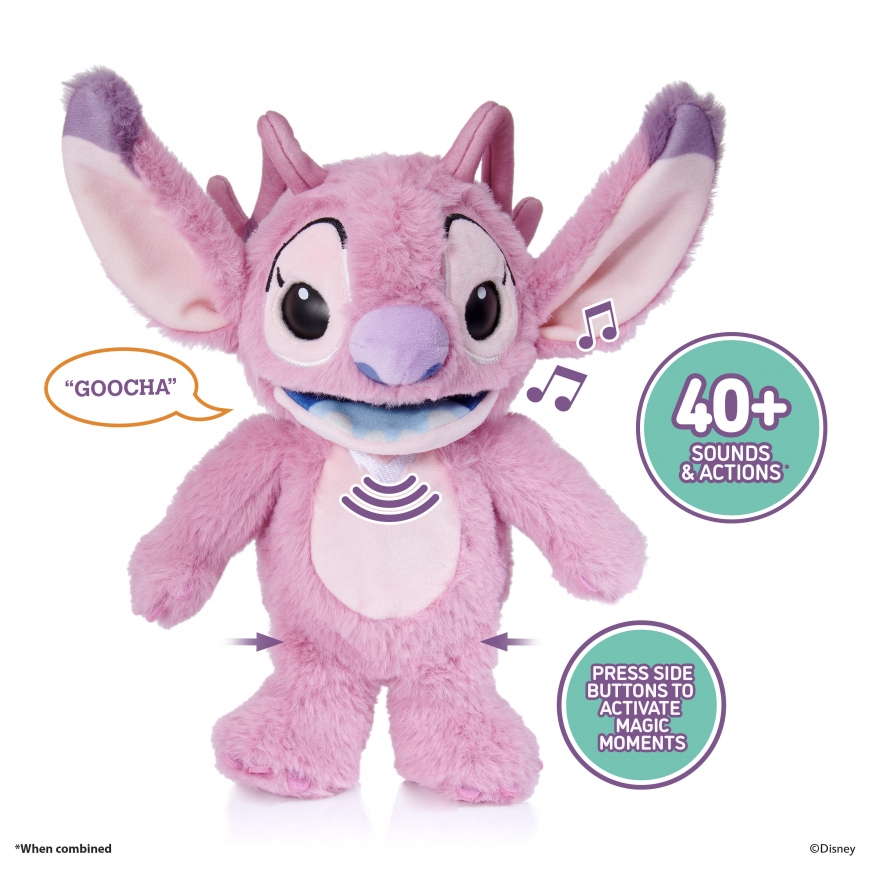REAL FX STITCH Palm Puppetronic interaktiivinen lelu - Angel – 2