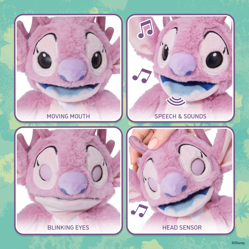 REAL FX STITCH Palm Puppetronic interactive toy - Angel – 3