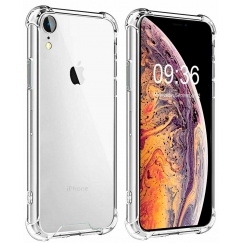 Apple iPhone XR Military Shockproof Silicone Case TPU Transparent