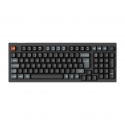 Keychron V5 Ultra 96% 8K Tri-Mode K POM Brown langaton mekaaninen näppäimistö, musta Keychron V5 Ultra 96% 8K Tri-Mode K POM Brown langaton mekaaninen näppäimistö, musta