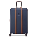 Delsey Cadence Expandable 76 cm Roland Garros matkalaukku, sininen Delsey Cadence Expandable 76 cm Roland Garros matkalaukku, sininen