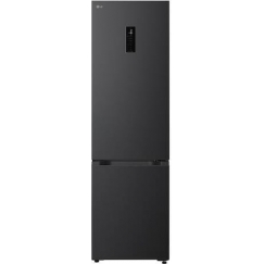 LG GBBS525CEV jääkaappipakastin, musta, 2 m
