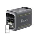 FOSSIBOT F1800 1800 W uzlādes stacija (pelēka) FOSSIBOT F1800 1800 W uzlādes stacija (pelēka)