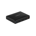 FoneKit GaN PD 140 W verkkovirtalaturi, 3 x USB-C + 1 x USB-A, musta FoneKit GaN PD 140 W verkkovirtalaturi, 3 x USB-C + 1 x USB-A, musta