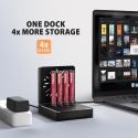 AXAGON ADSA-M2C44 USB4 docking station for 4x M.2 NVMe SSDs