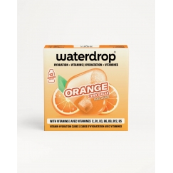Waterdrop Microdrink Orange - appelsiinin makuinen nesteyttävä porekuutio, 12 x 2,1 g