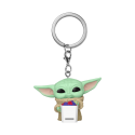 FUNKO POP! atslēgu piekariņš: Mandalorian & Grogu - Grogu with Snack FUNKO POP! atslēgu piekariņš: Mandalorian & Grogu - Grogu with Snack