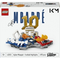 LEGO Editions 43013 Kylian Mbappé – jalkapallon tähtihetket