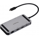 Targus USB4 Dual Video 140W Pass-Thru telakka / USB-hubi Targus USB4 Dual Video 140W Pass-Thru telakka / USB-hubi