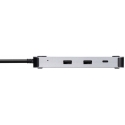 Targus USB4 Dual Video 140W Pass-Thru telakka / USB-hubi Targus USB4 Dual Video 140W Pass-Thru telakka / USB-hubi