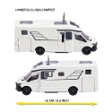 Majorette Hymer B-Class Camper matkailuauto Majorette Hymer B-Class Camper matkailuauto