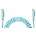 Fuj:tech USB-C silikonikaapeli, turkoosi, 1,5 m Fuj:tech USB-C silikonikaapeli, turkoosi, 1,5 m