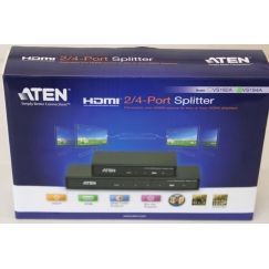 SALE OUT. VS184A 4-Port 4K HDMI Splitter | SALE OUT. 4-Port 4K HDMI Splitter | VS184A | Warranty 24 month(s) | UNPACKED, WITHOUT