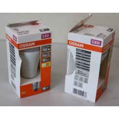SALE OUT. Parathom Classic LED 150 non-dim 19W/827 E27 bulb, DAMAGED PACKAGING | Parathom Classic LED | E27 | 19 W | Warm White 