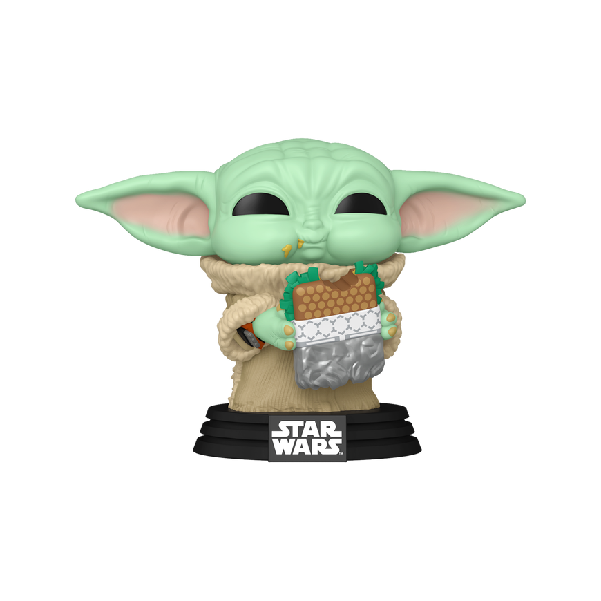 FUNKO POP! Vinilinė figūrėlė: Star Wars: Mandalorian & Grogu - Grogu with Sandwich – 2