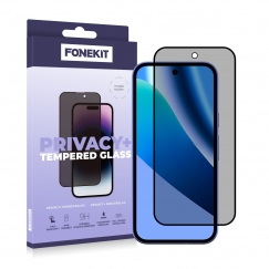 FoneKit Privacy+ Full Cover panssarilasi, Google Pixel 10A