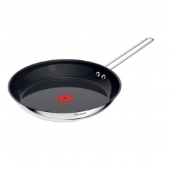 Tefal Nordica paistinpannu 24 cm, keraaminen/ruostumaton teräs