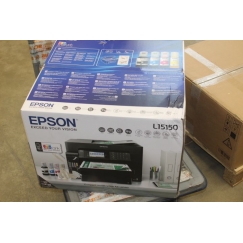 SALE OUT. EcoTank L15150 Pint Scan Copy Fax EcoTank L15150 Colour, Inkjet, Multicunctional Printer, A3+, Wi-Fi, Black, DAMAGED P