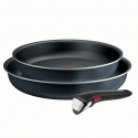 Tefal Ingenio So Light paistinpannusetti, 3-osainen, harmaa Tefal Ingenio So Light paistinpannusetti, 3-osainen, harmaa