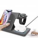 Gembird 3-in-1 foldable wireless charger stand, 15 W, Samsung Gembird 3-in-1 foldable wireless charger stand, 15 W, Samsung