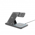 Gembird 3-in-1 foldable wireless charger stand, 15 W, Samsung Gembird 3-in-1 foldable wireless charger stand, 15 W, Samsung