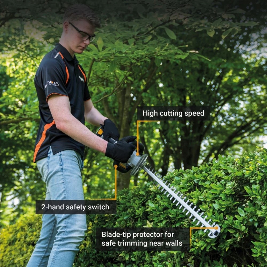 Batavia B.V. 18V Cordless Hedge Trimmer 560mm | – 3