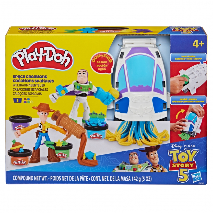 PLAY-DOH Žaidimų rinkinys „Žaislų istorija: kosminiai kūriniai“