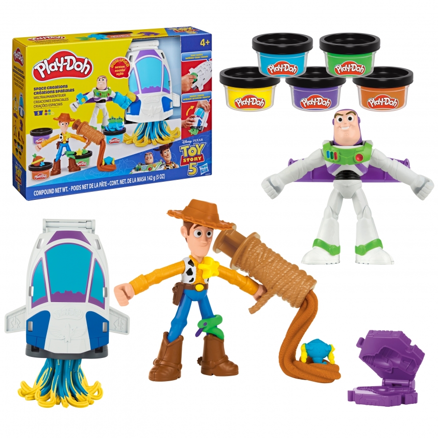 PLAY-DOH Leikkisetti Toy Story Space luomukset – 4