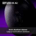 Sony INZONE H6 Air langalliset avoimet pelikuulokkeet Sony INZONE H6 Air langalliset avoimet pelikuulokkeet