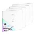 MEROSS MRS100MA(EU) Smart Wi-Fi (Matter) Roller Shutter Switch (4-Pack)