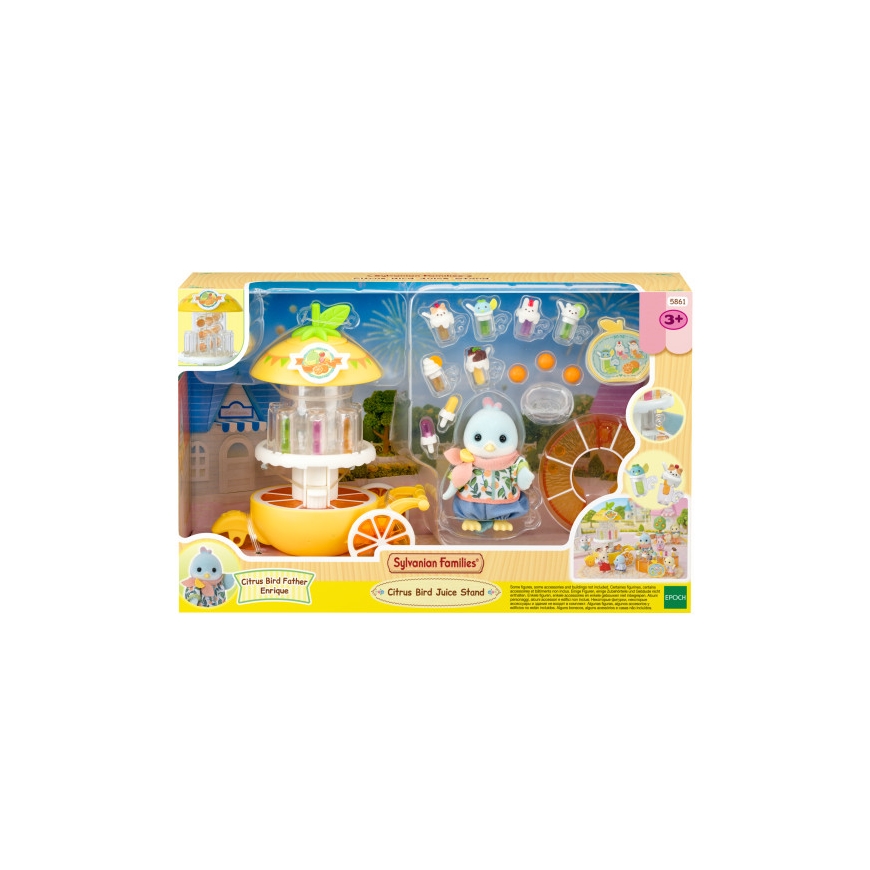 SYLVANIAN FAMILIES Sitruunalintujen mehukioski