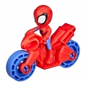 SPIDER-MAN mängukomplekt jalgratas ja figuur 6 cm SPIDER-MAN mängukomplekt jalgratas ja figuur 6 cm