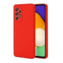 Samsung Galaxy A53 5G (A536U) Silikona vāciņš ar mīkstu sajūtu Sarkans Samsung Galaxy A53 5G (A536U) Silikona vāciņš ar mīkstu sajūtu Sarkans