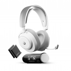 Steelseries Arctis Nova Pro Omni игровые наушники, белые