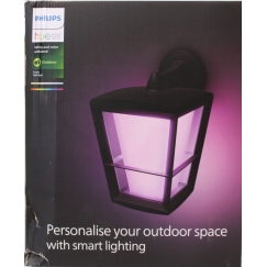 IZPĀRDOTS. | WCA Econic āra sienas lampa | 15 W | 2000-6500 Hue balta krāsu atmosfēra | BOJĀTS IEPAKOTS | 24 mēneši
