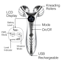 Rio FARM--TOP-EU/1.0 3D Face & Body Roller Massager Rio FARM--TOP-EU/1.0 3D Face & Body Roller Massager