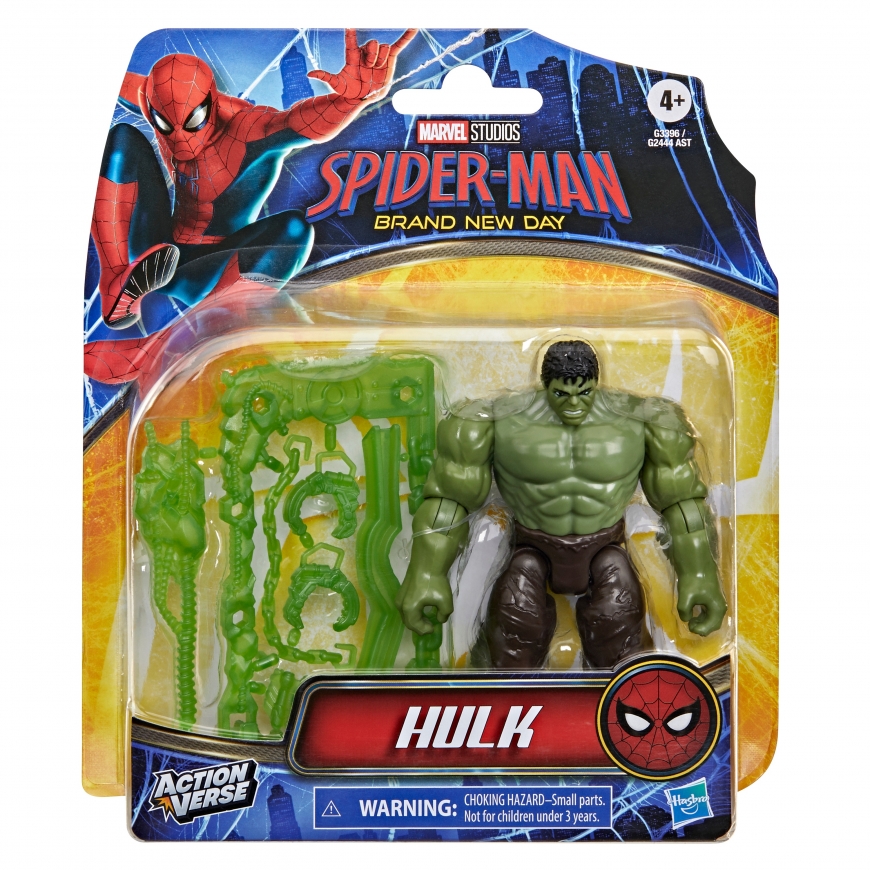 SPIDER-MAN Brand New Day Actionverse Figure with accessuar 11,4 cm – 3
