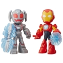 AVENGERS Iron Man and His Awesome Friends playset Iron Man Ultron Clash Pack