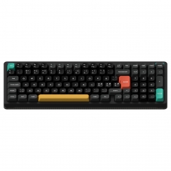 NuPhy Halo96 V2 mekaaninen näppäimistö, Obsidian Black, Lemon-kytkimet