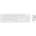 Trust Ody II bezvadu tastatūra un pele, balta Trust Ody II bezvadu tastatūra un pele, balta