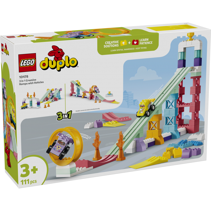 LEGO DUPLO pils Kolm vienā radošās