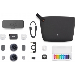 DJI Mic Mini 2, два передатчика + приемник + зарядный чехол