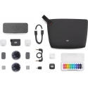 DJI Mic Mini 2, divi raidītāji + uztvērējs + uzlādes korpuss DJI Mic Mini 2, divi raidītāji + uztvērējs + uzlādes korpuss