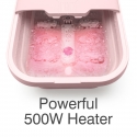 Rio FTBH13-EU-PK/1.3 Deluxe Foldaway Foot Spa Pink Rio FTBH13-EU-PK/1.3 Deluxe Foldaway Foot Spa Pink