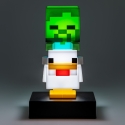 Paladone Minecraft Chicken Jockey ikona naktinis apšvietimas Paladone Minecraft Chicken Jockey ikona naktinis apšvietimas